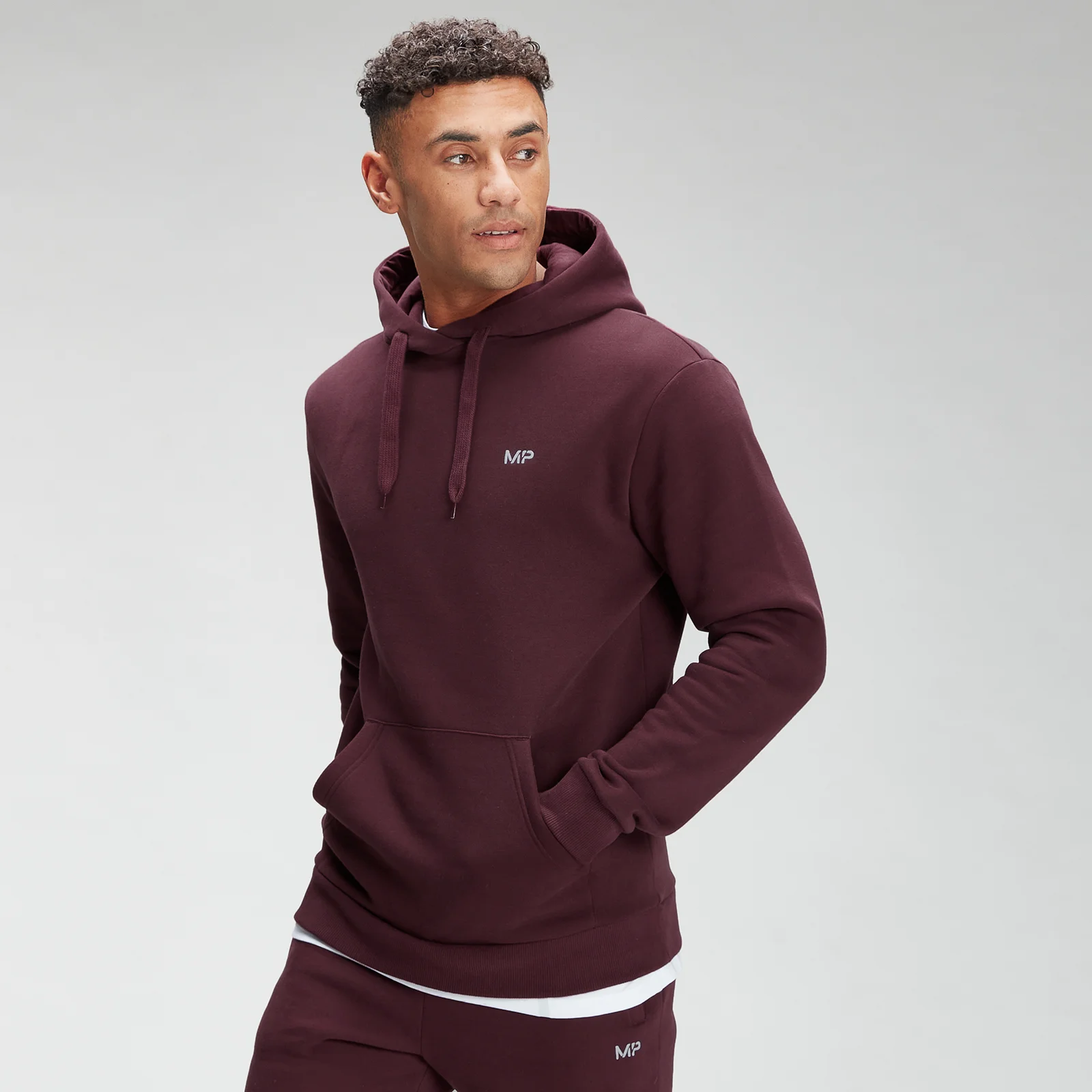 MP Men's Rest Day Hoodie - Port - XXS Immagine 1