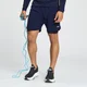 Pantaloncini sportivi 2 in 1 MP da uomo - Blu marino