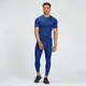 Leggings sportivi tecnici a 3/4 MP da uomo - Blu intenso