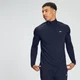Maglia con cerniera 1/4 da uomo - Blu marino