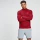 Maglia con cerniera 1/4 da uomo - Vinaccia