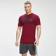 T-Shirt a maniche corte MP Essentials Seamless da uomo - Vinaccia mélange