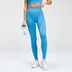 Leggings MP Tempo Seamless da donna - Azzurro acceso