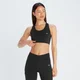 Reggiseno sportivo incrociato MP Tempo - Nero