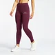 Leggings MP Mini Mark Graphic da donna - Merlot