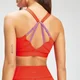 Reggiseno sportivo MP Power Ultra da donna - Fire/Orchidea