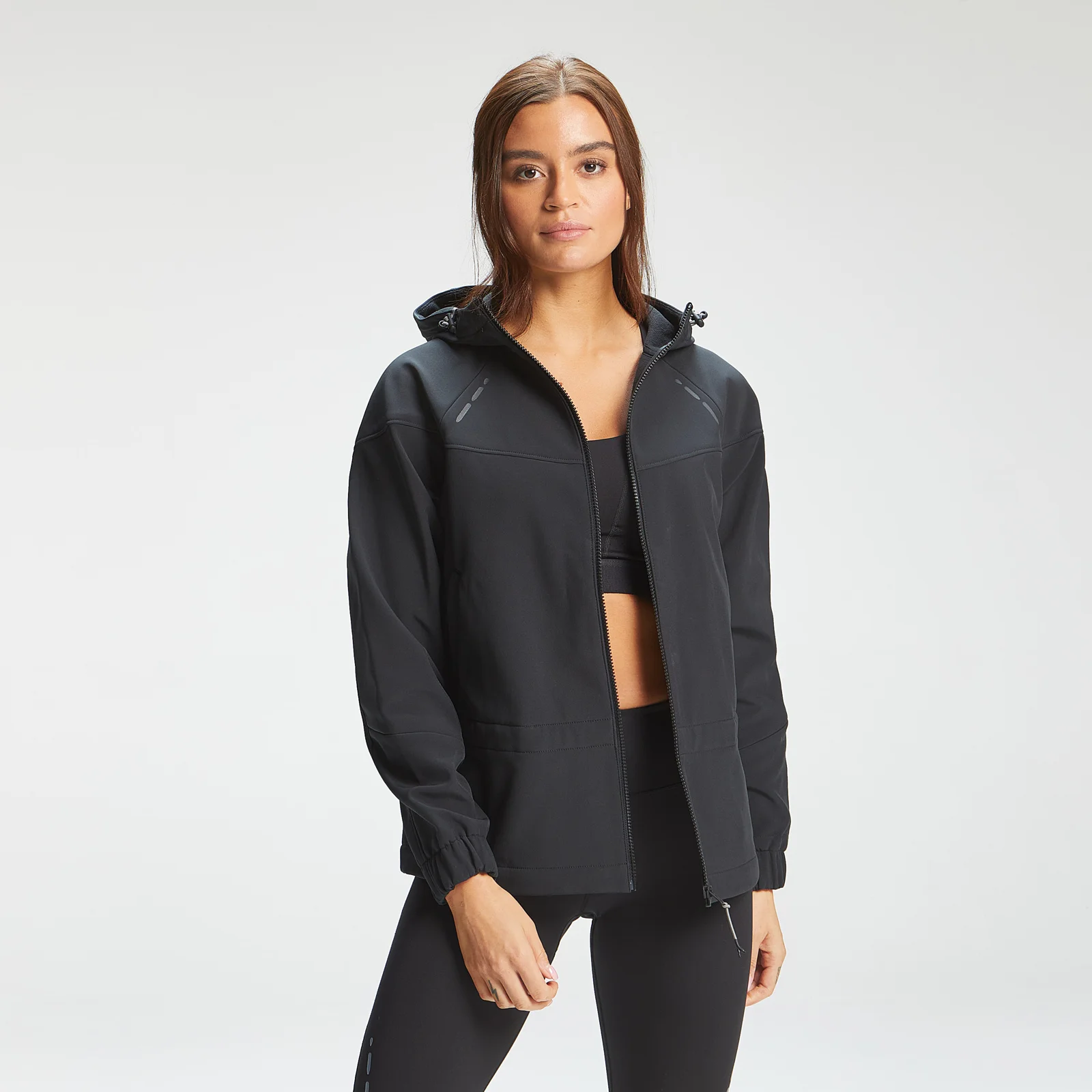 MP Women's Power Ultra Soft Shell Jacket - Black - XXS Immagine 1