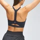 Reggiseno sportivo riflettente MP Velocity da donna - Nero