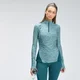 Maglia con cerniera 1/4 MP Velocity da donna - Ottanio intenso