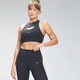 Reggiseno sportivo MP Adapt da donna - Nero