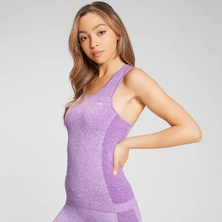 Canotta MP Curve da donna - Lilla intenso