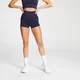 Pantaloncini senza cuciture MP Shape da donna - Blu navy