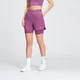 Pantaloncini sportivi 2 in 1 MP Essentials da donna - Orchidea
