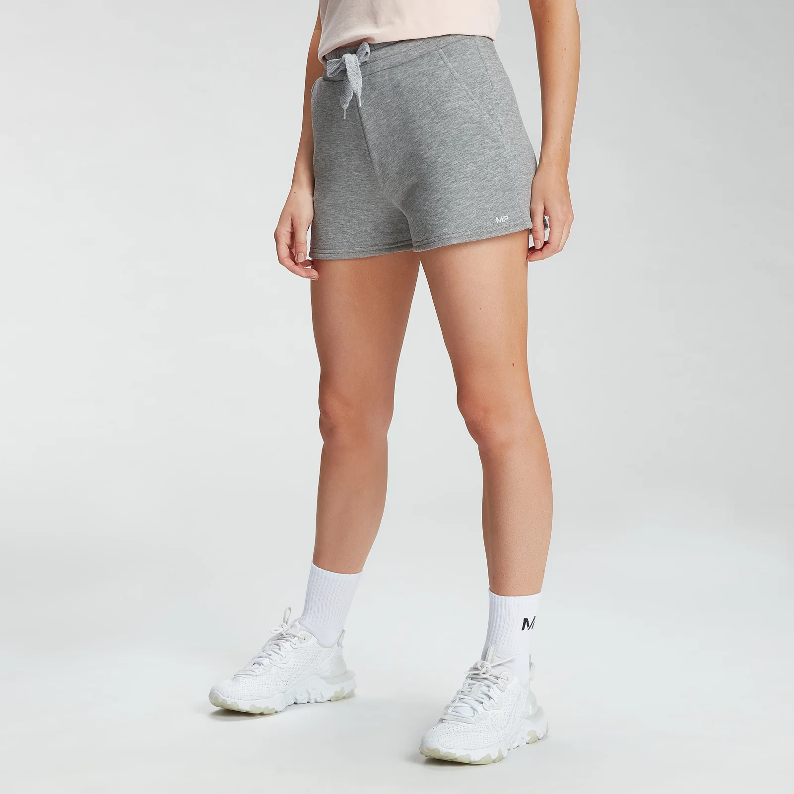 Pantaloncini morbidi MP Essentials da donna - Grigio mélange - XXS Immagine 1