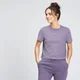 T-shirt crop MP Essentials da donna - Lilla