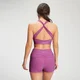 Reggiseno sportivo incrociato MP Power - Orchidea