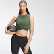 Canotta sportiva MP Essentials Energy da donna - Verde foglia