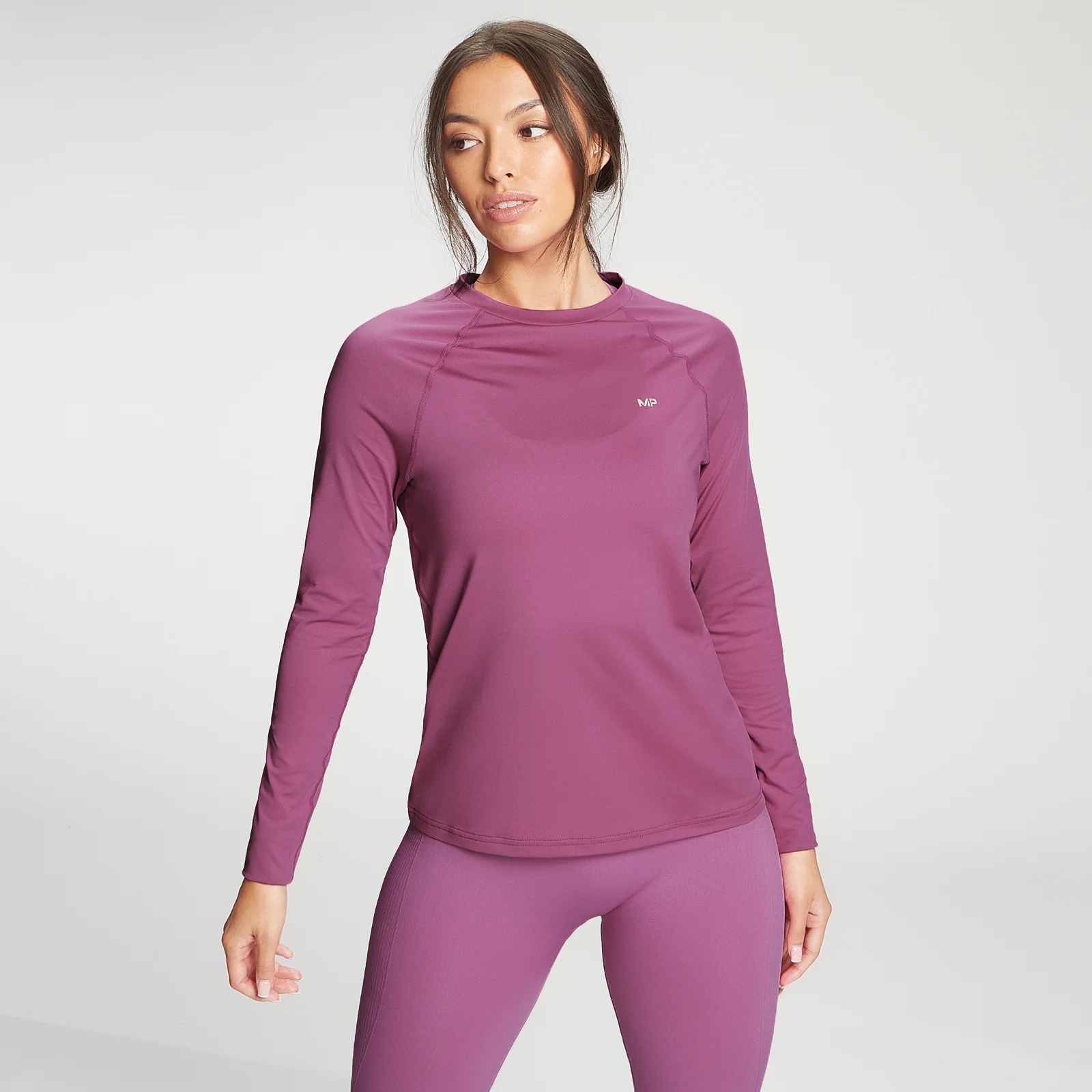 MP Women's Training Slim Fit Long Sleeve Top - Orchid - XXS Immagine 1