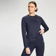 Maglia sportiva a maniche lunghe MP Essentials da donna - Blu navy