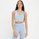 Reggiseno sportivo senza cuciture MP Composure da donna - Azzurro cielo