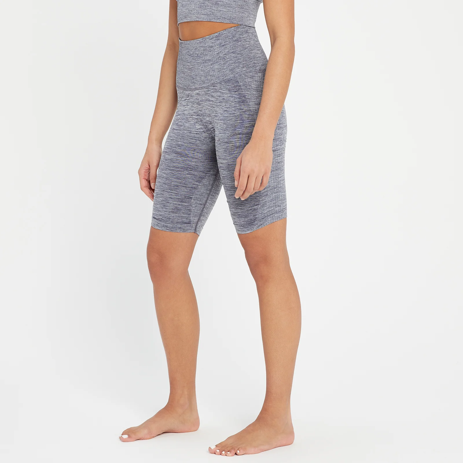 Pantaloncini ciclista senza cuciture MP Composure da donna - Blu galaxy - XXS Immagine 1