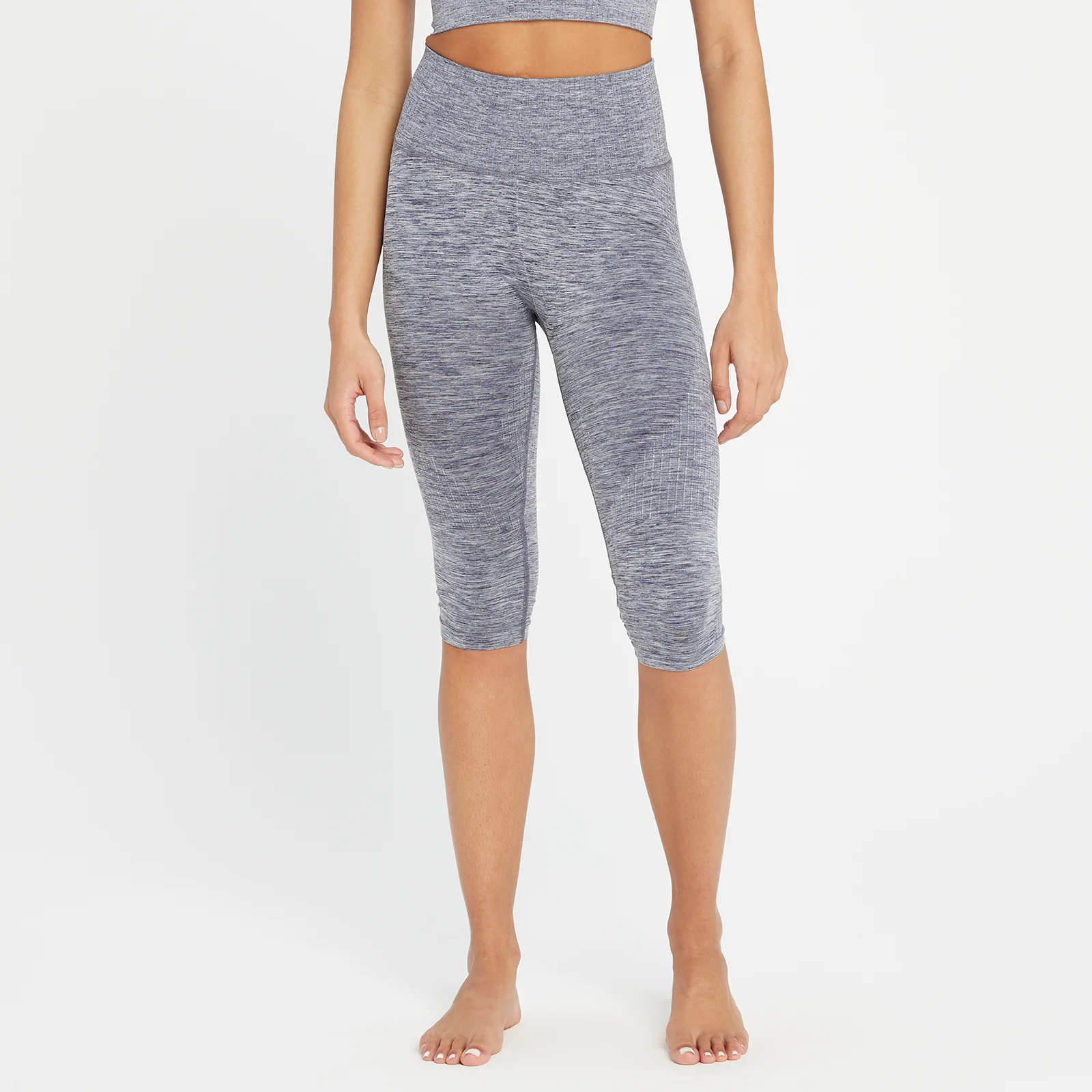 Leggings capri senza cuciture MP Composure da donna - Blu galaxy - XXS Immagine 1