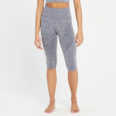 Leggings capri senza cuciture MP Composure da donna - Blu galaxy