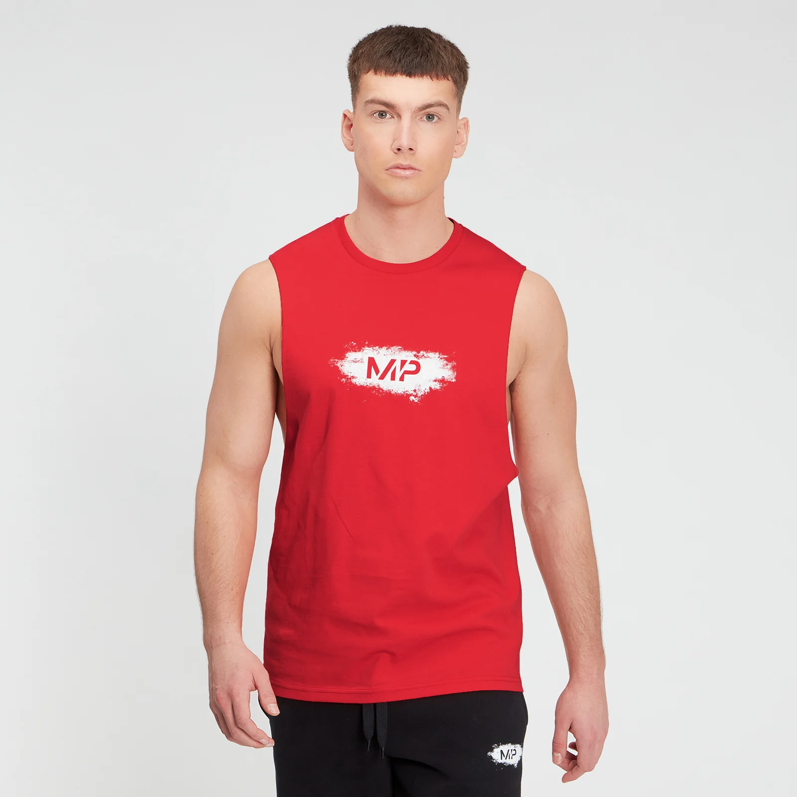 MP Men's Chalk Graphic Tank Top - Danger - XXS Immagine 1