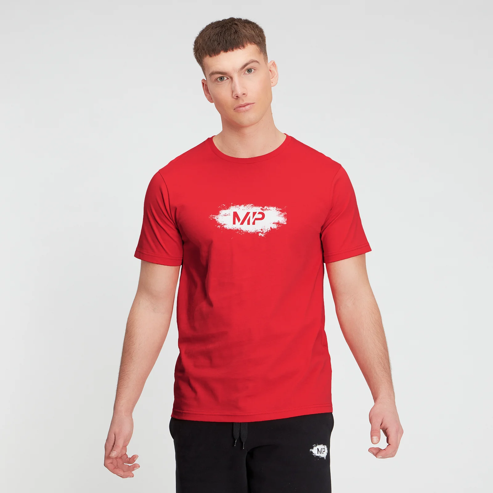 T-Shirt a maniche corte con stampa Chalk MP da uomo - Danger - XXS Immagine 1