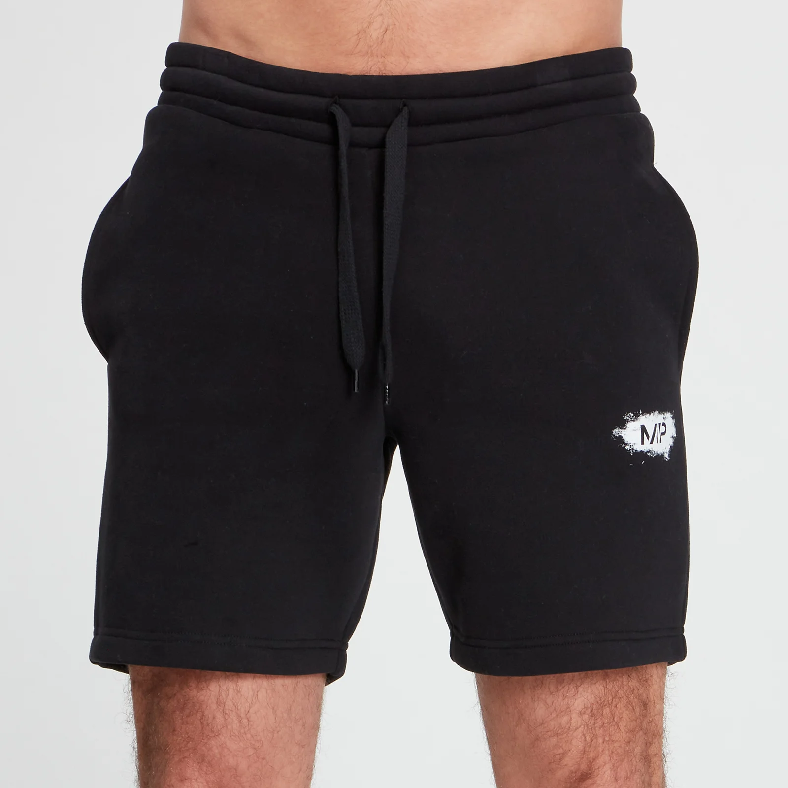 MP Men's Chalk Graphic Shorts - Black - XXS Immagine 1