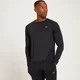 Maglia a maniche lunghe sportiva con stampa MP Linear Mark da uomo - Nera