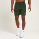 Pantaloncini sportivi con stampa MP Linear Mark da uomo - Verde scuro