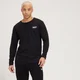 Maglia a maniche lunghe con stampa sfumata MP da uomo - Nera