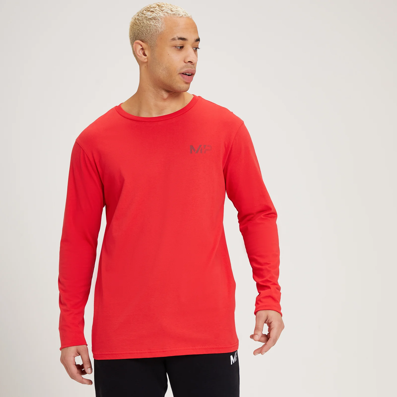 Maglia a maniche lunghe con stampa sfumata MP da uomo - Danger - XXS Immagine 1