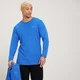 Maglia a maniche lunghe con stampa sfumata MP da uomo - Azzurro intenso