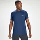 T-shirt a maniche corte sportiva con stampa MP Infinity Mark da uomo - Blu Intenso