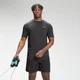 T-shirt sportiva a maniche corte con stampa MP Repeat Mark da uomo - Nera