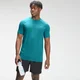 T-shirt sportiva a maniche corte con stampa MP Repeat Mark da uomo - Ottanio