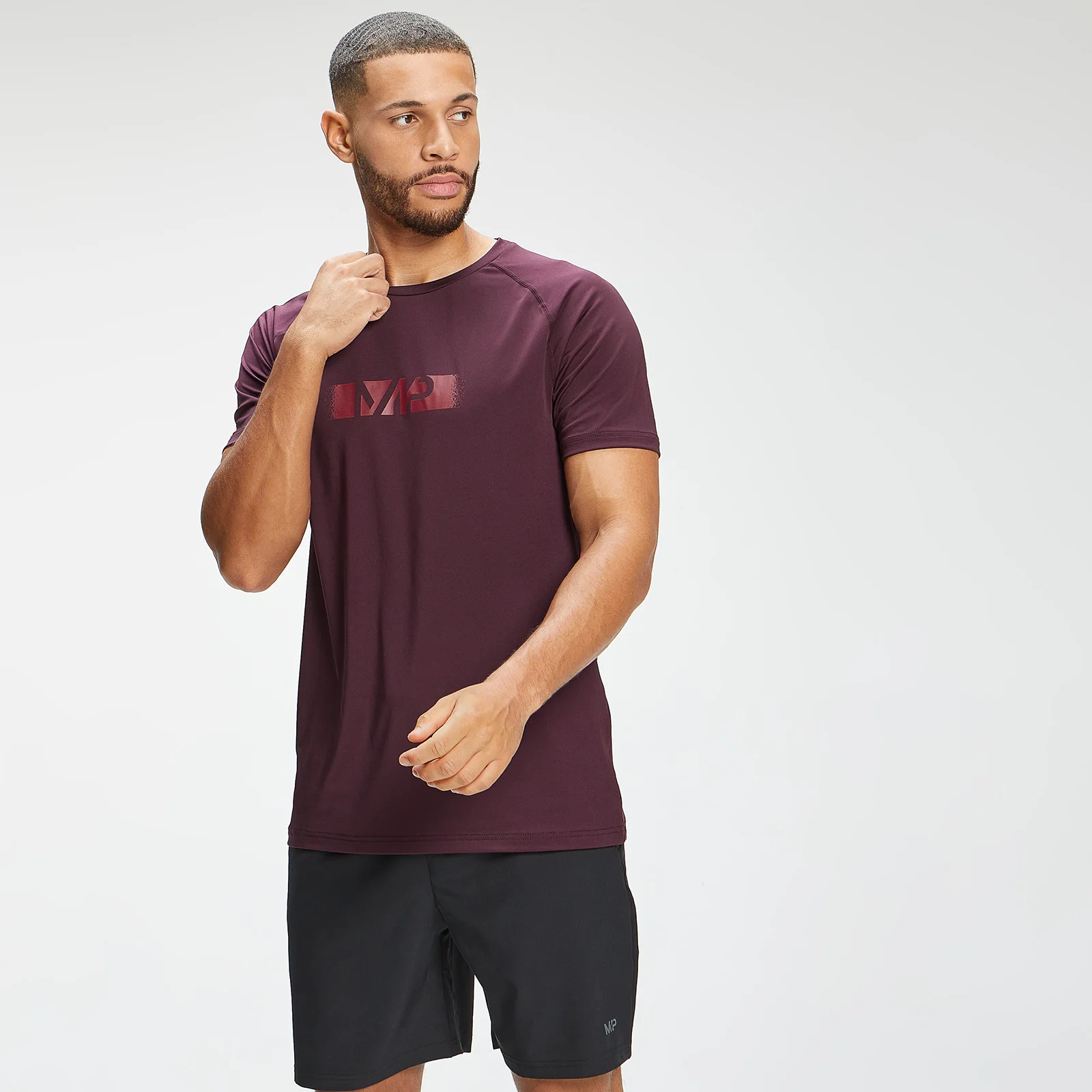 T-shirt sportiva a maniche corte con stampa graffiti MP da uomo - Porto - XXS Immagine 1