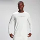 Maglia a maniche lunghe con stampa MP Mini Mark da uomo - Grigio chiaro mélange
