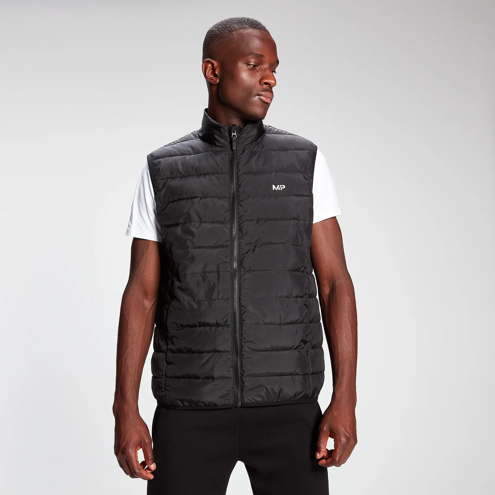 MP Men's Lightweight Gilet - Black - XXS Immagine 1