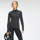 Maglia con cerniera 1/4 e vestibilità regolare MP Power Ultra da donna - Nera