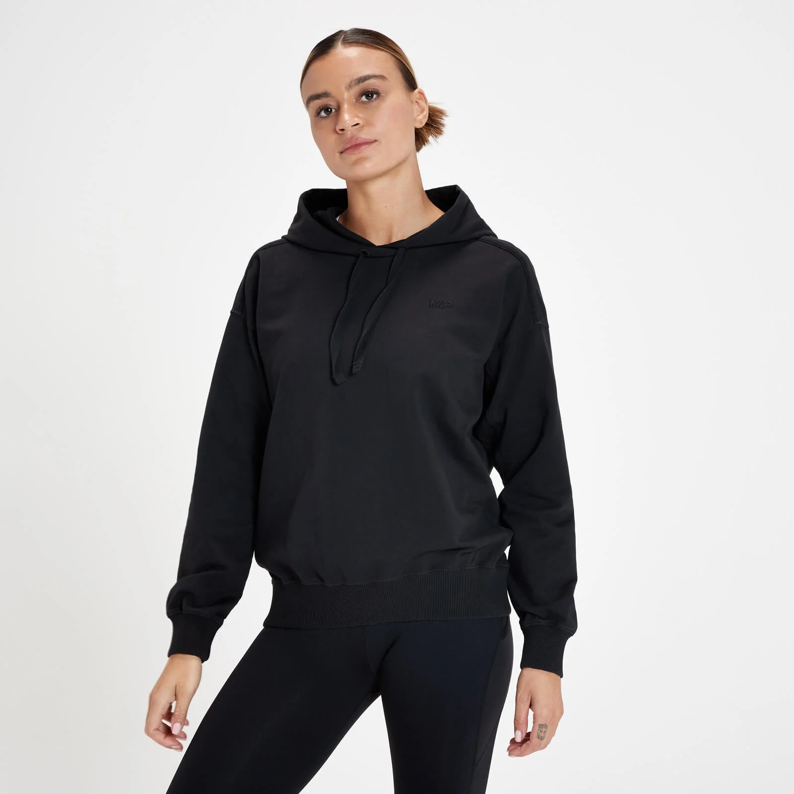 MP Women's Training Hoodie - Washed Black - XXS Immagine 1