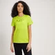 T-shirt con stampa graffiti sfumata MP da donna - Giallo lime