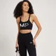 Reggiseno sportivo con stampa sfumata MP da donna - Nero