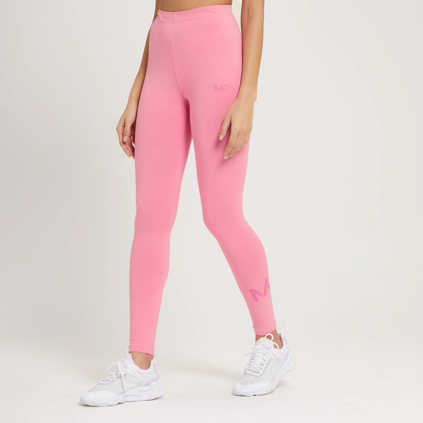 Leggings con stampa sfumata MP da donna - Rosa zucchero filato - XXS Immagine 1