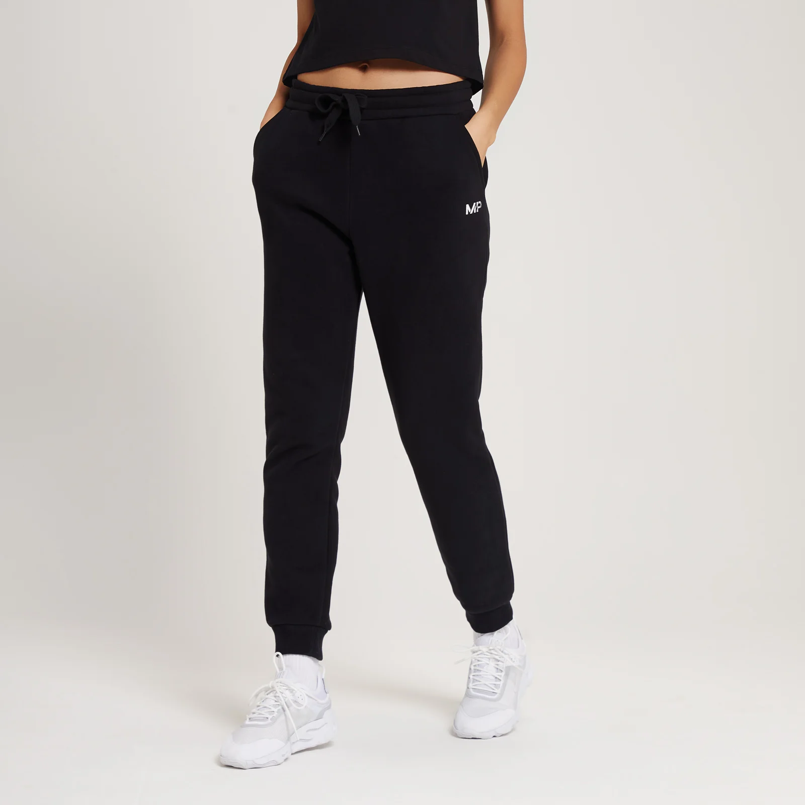 Pantaloni da jogging con stampa sfumata MP da donna - Neri - XXS Immagine 1