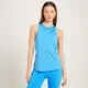 Canotta sportiva incrociata MP Linear Mark da donna - Azzurro brillante