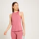 Canotta sportiva incrociata MP Linear Mark da donna - Frosted Berry