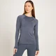 Maglia a maniche lunghe sportiva MP Linear Mark da donna - Grafite
